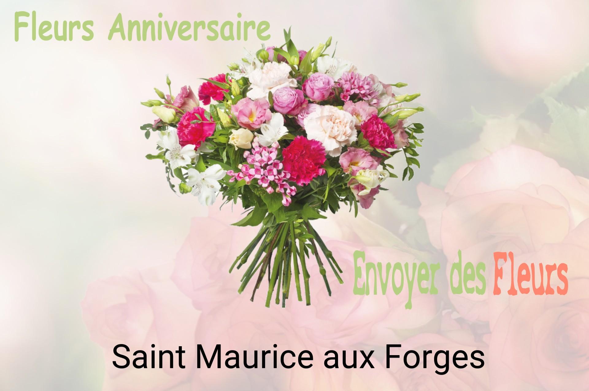 Bouquet de fleurs d’anniversaire livré à Saint-Maurice-aux-Forges