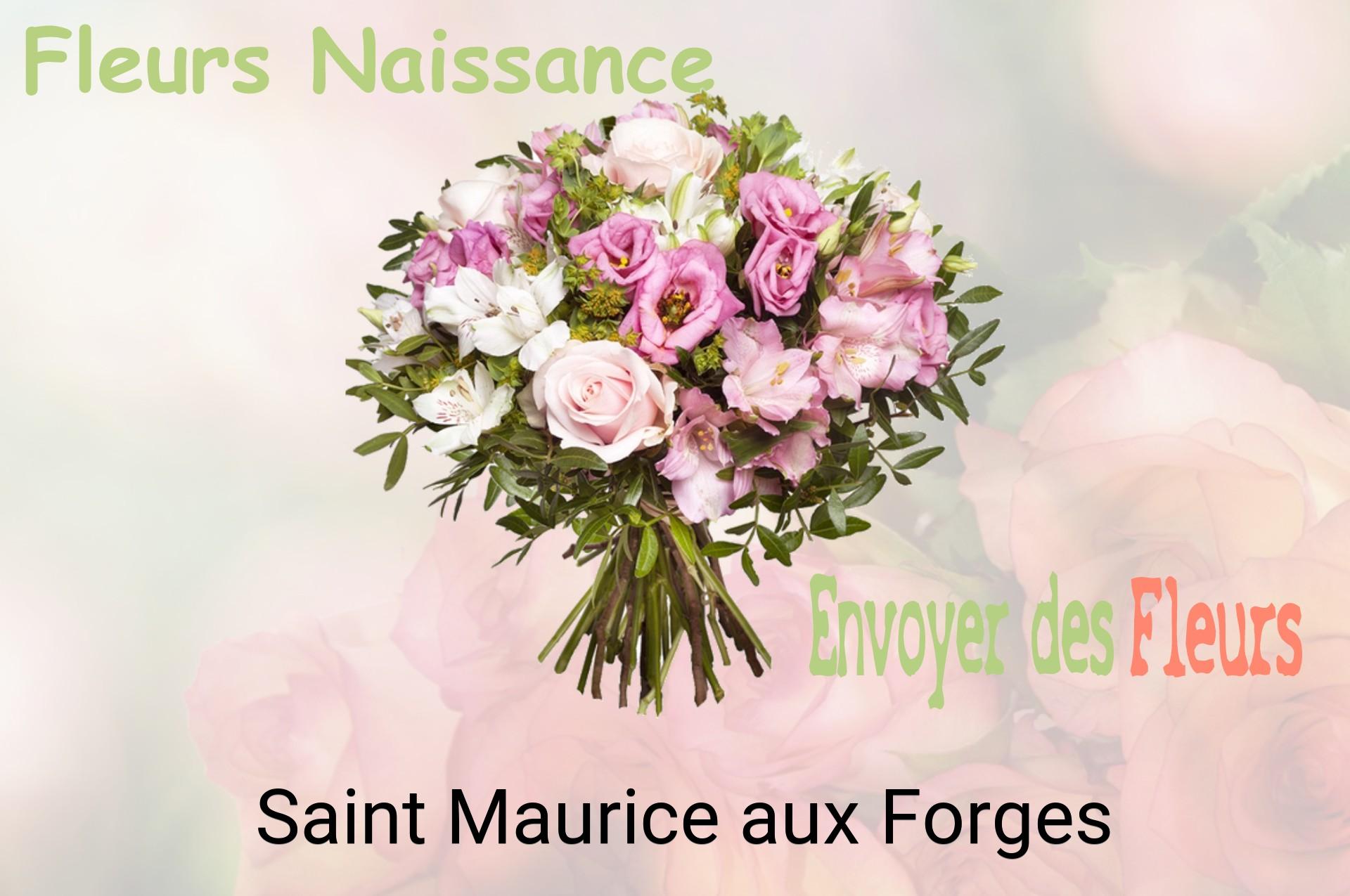 Bouquet de fleurs de naissance livré à Saint-Maurice-aux-Forges